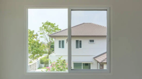 High Quality PVC Sliding Window with Grill Design